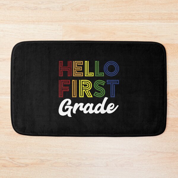 Item preview, Hello First Grade - gift back to school funny designed and sold by DiogoCalheiros.
