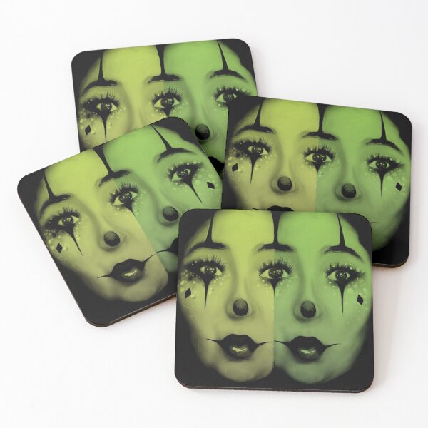 Item preview, Harlequin Lemon and Lime Gemini designed and sold by LJWDesigns.