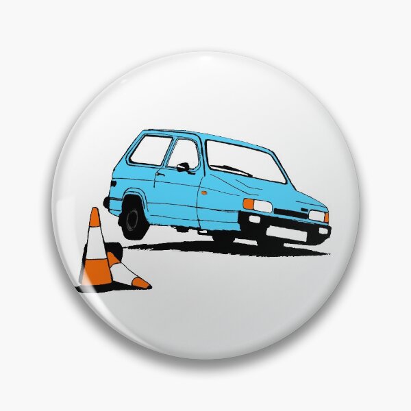 Item preview, Reliant Robin blue sticker designed and sold by RobinOfDeath.