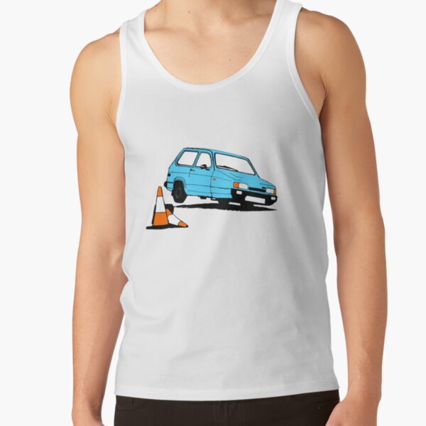Reliant Robin blue sticker Tank Top