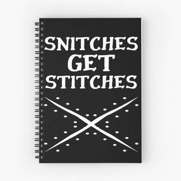 Item preview,  Snitches get Stitches  designed and sold by RIVEofficial.