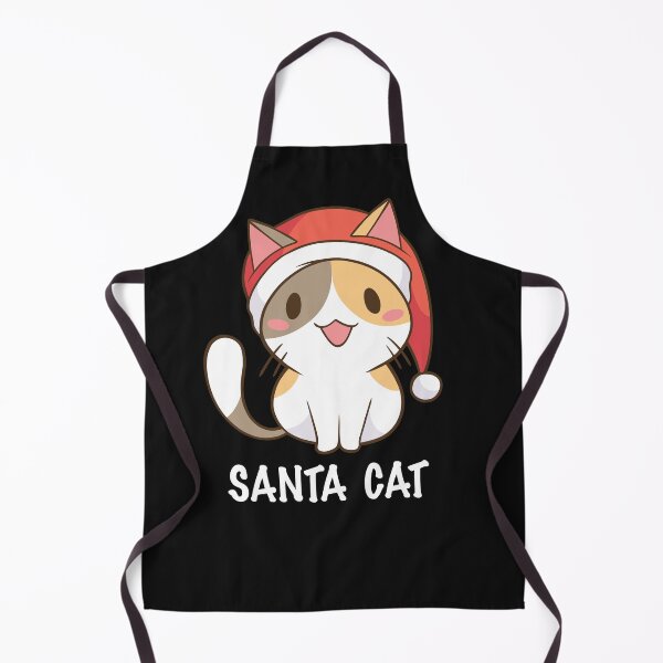 Artikelvorschau, Lustig Katze Weihnachtsmann Santa Cat Spruch Geschenk Weihnachten entworfen und verkauft von MichaelTeupser.