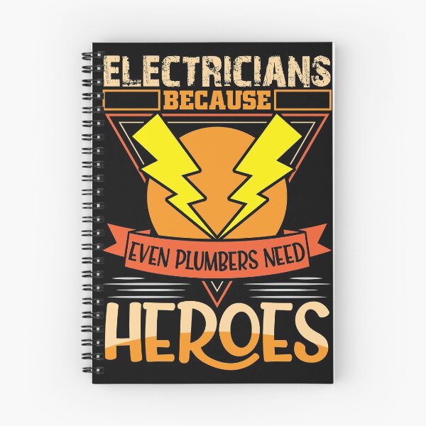 Item preview, Electricians because even plumbers need heroes designed and sold by Grinover.