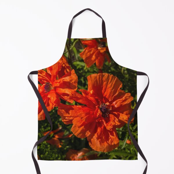 Item preview, Ruffled by the Wind - Silky Scarlet Poppies Bringing Summer Joy designed and sold by Georgia Mizuleva.
