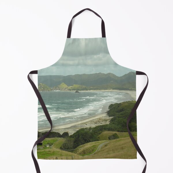 Item preview, Wind-blown Day at Medlands Beach, Great Barrier Island, New Zealand Bath Mat designed and sold by Hanlar.