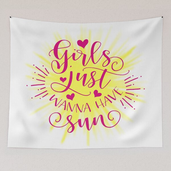 Item preview, Girls Just Wanna Have Sun designed and sold by Amanda-Lakey.
