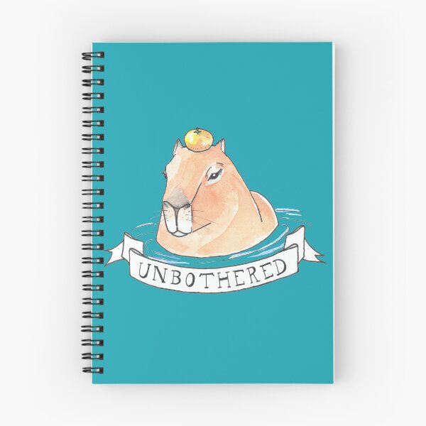 Item preview, Unbothered Capybara designed and sold by rachelclaireart.