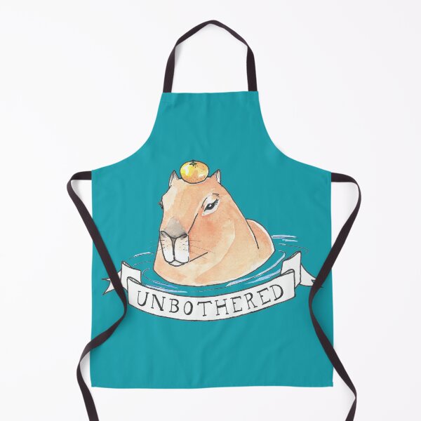 Item preview, Unbothered Capybara designed and sold by rachelclaireart.