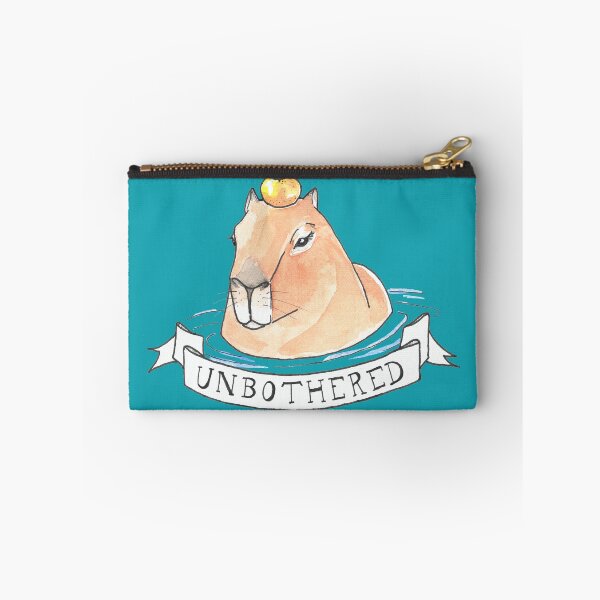 Item preview, Unbothered Capybara designed and sold by rachelclaireart.