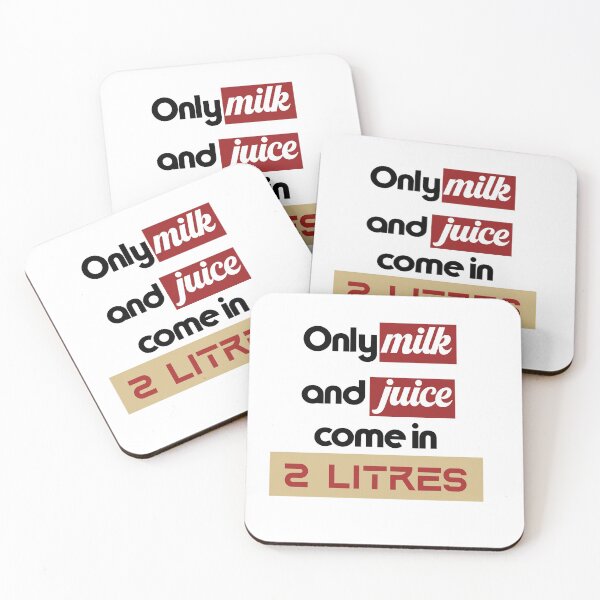 Item preview, Only Milk and Juice Come In 2 Litres designed and sold by djal-lk.