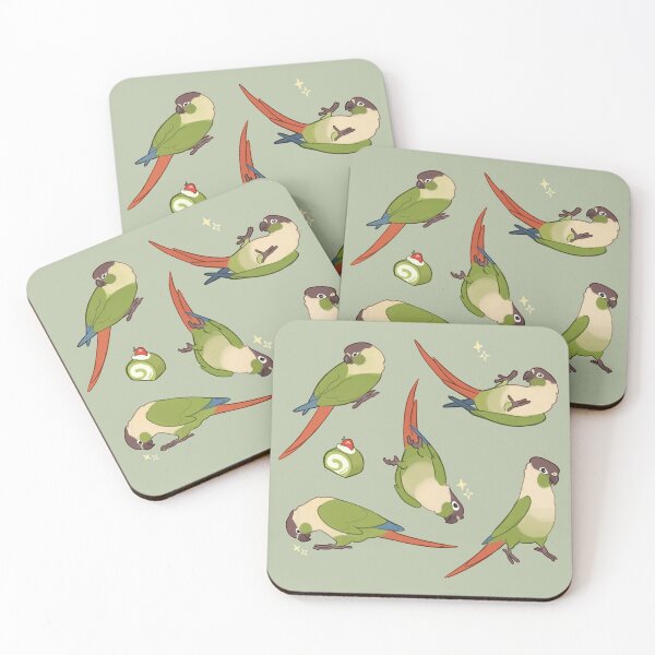 Item preview, Cheeky conures - normal colors designed and sold by beeper-art.
