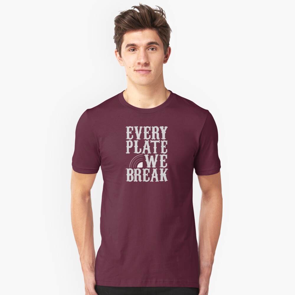 everyplatewebreak - logo Slim Fit T-Shirt