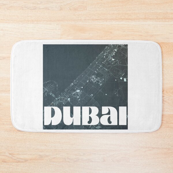 Item preview, Dubai City Map designed and sold by UN-labelledGirl.