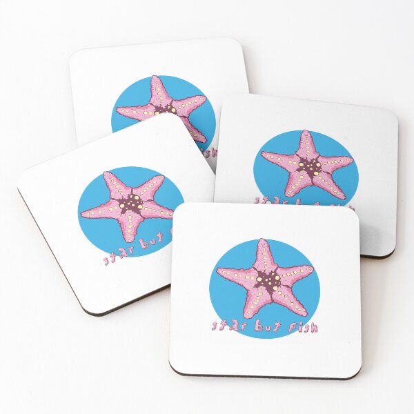 Item preview, hand-drawn starfish ironic sweet and funny  with fresh colors  designed and sold by Half Mess.