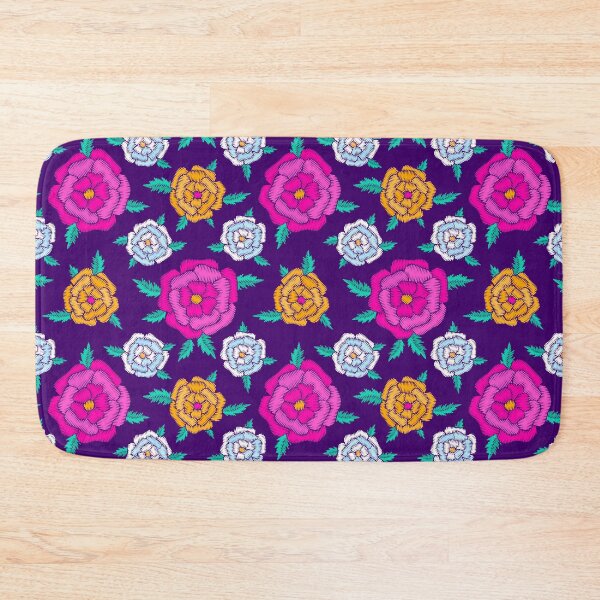 Item preview, Embroidery flower pattern designed and sold by AidanShea.