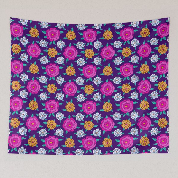 Item preview, Embroidery flower pattern designed and sold by AidanShea.