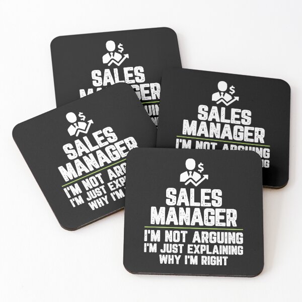 Item preview, Sales manager I'm Not Arguing I'm Just Explaining Why I'm Right Sales manager Gift Funny Shirt Novelty Gag Gift Office Desk Boss Gift designed and sold by Orange Pieces.