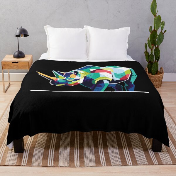 Artikelvorschau, Pachyderm Colorful Rhino entworfen und verkauft von bestshirtdesign.