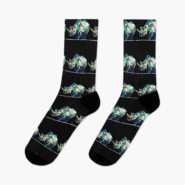 Item preview, Pachyderm Colorful Rhino designed and sold by bestshirtdesign.