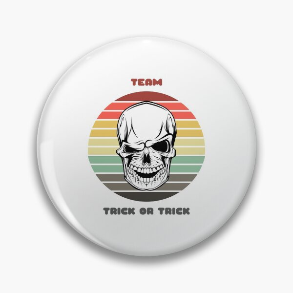 Item preview, Sunset Skull / Team Trick or Trick designed and sold by Nathalie Aynié.