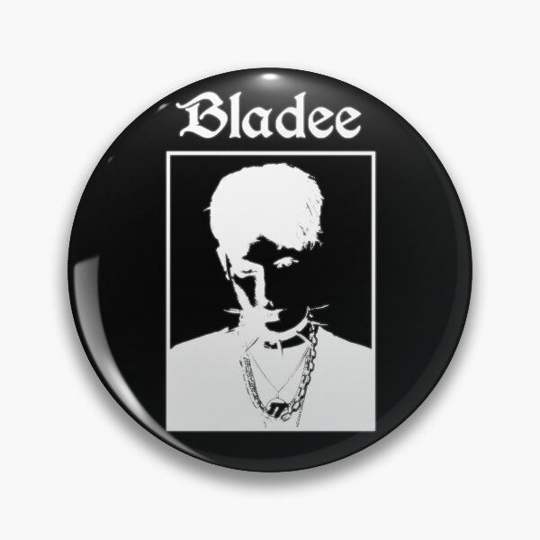Item preview, Bladee Portrait Metal White designed and sold by Leatherface.
