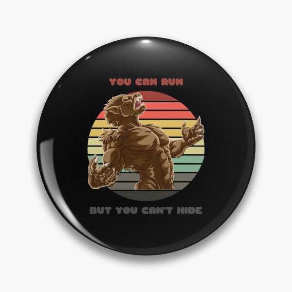 Item preview, Sunset Werewolf / You Can Run But You Can't Hide designed and sold by Nathalie Aynié.