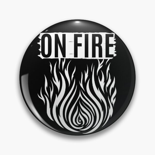 Item preview, On Fire - flame tattoo designed and sold by RIVEofficial.