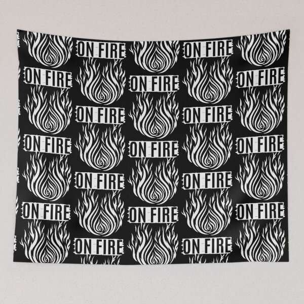 Item preview, On Fire - flame tattoo designed and sold by RIVEofficial.