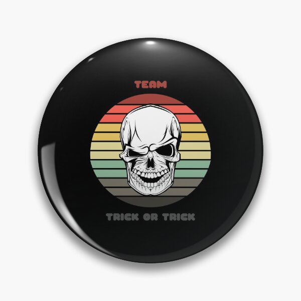Item preview, Sunset Skull / Team Trick or Trick designed and sold by Nathalie Aynié.