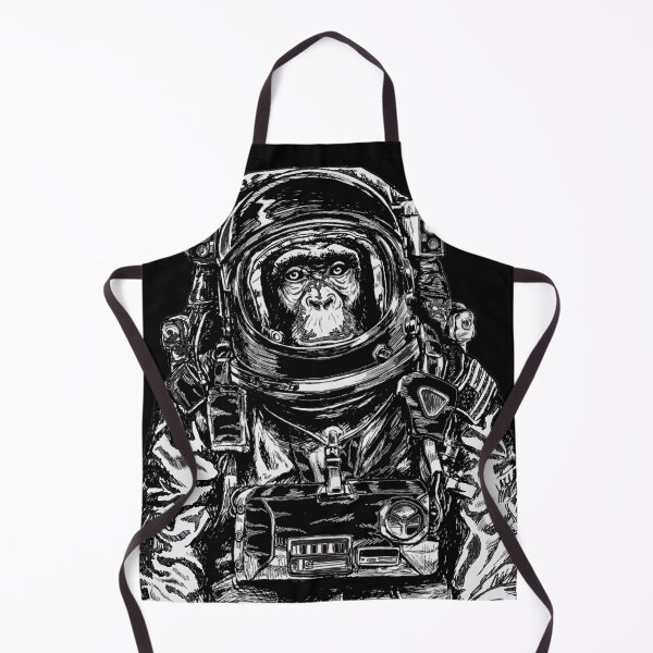 Item preview, Monkey Astronaut Wearing Space Suit Design designed and sold by SKETCHEAJ.