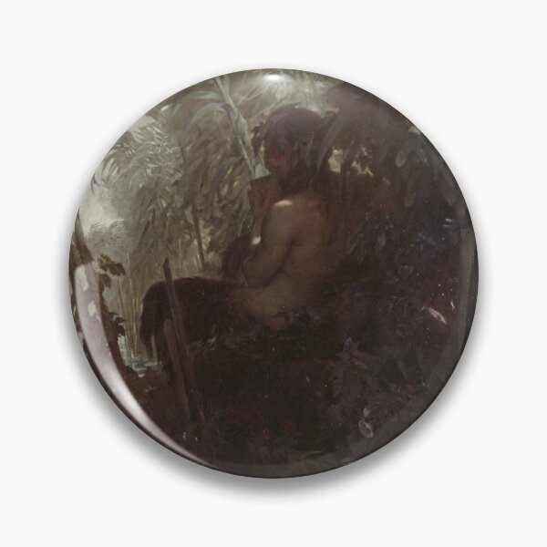 Item preview, Pan In The Reeds (Böcklin) designed and sold by ArtHistorical.