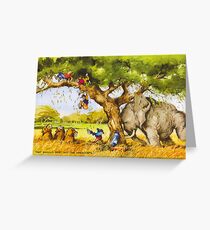 Unusual match Greeting Card