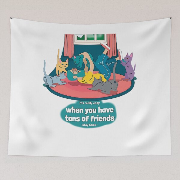 Item preview, Its really easy when you have tons of friends..stay home designed and sold by HamiltonmagicTs.