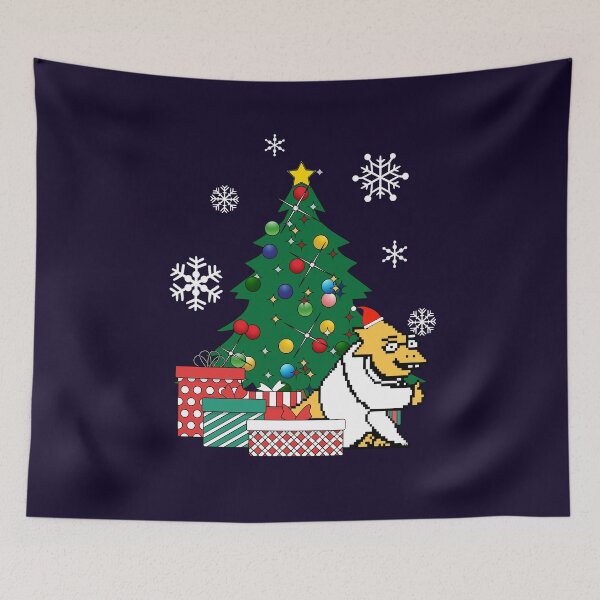 Item preview, Dr Alphys Around The Christmas Tree Undertale designed and sold by Nova5.