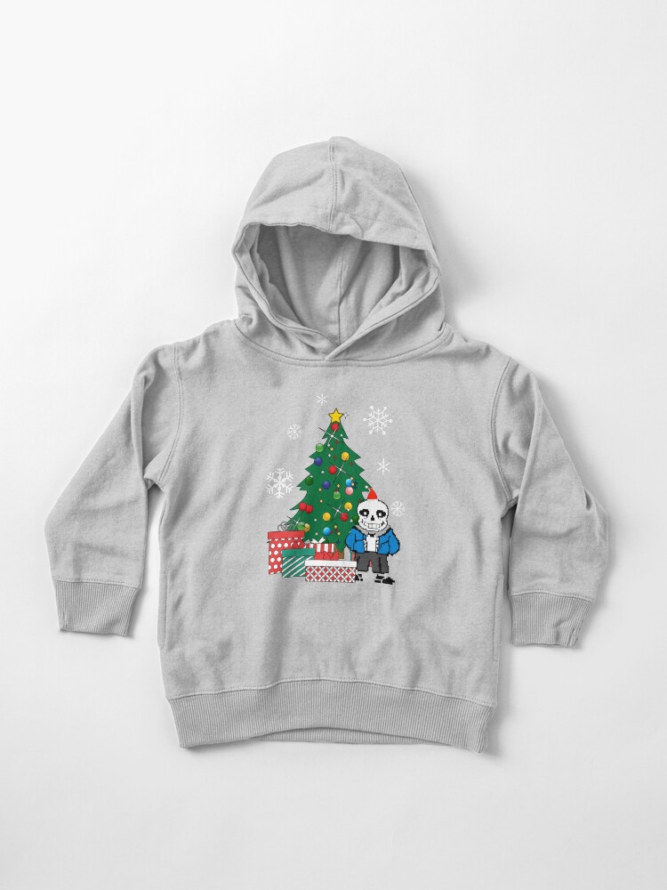 Kleinkind Hoodie for Sale mit Sans Around The Christmas Tree Undertale von Nova5 Redbubble