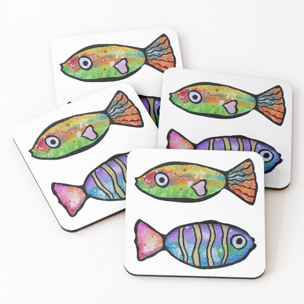 Item preview, Here Fishie Fishie Colorful Fantasy Fish designed and sold by evastina.