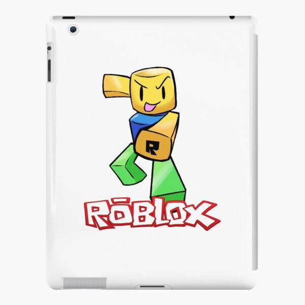 roblox funny noob ipad case skin by raynana redbubble