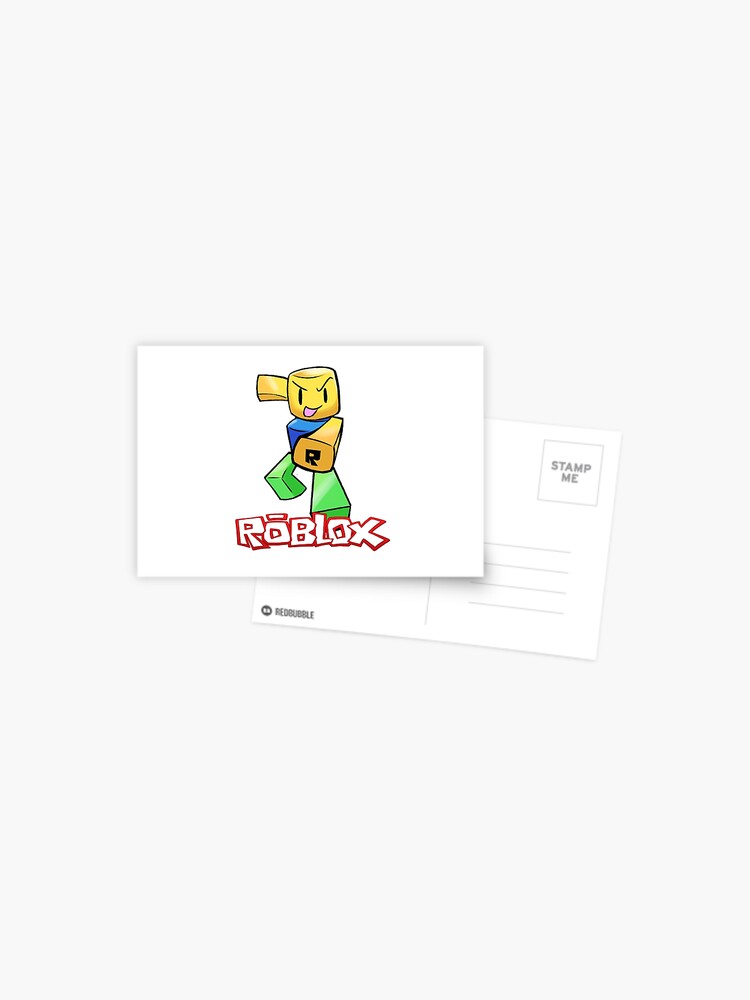 Roblox Stop Postcard By Nice Tees Redbubble - roblox team poster by nice tees redbubble