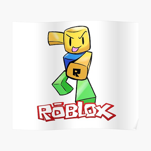 Roblox Character Posters Redbubble - codes for scp roblox emote dances