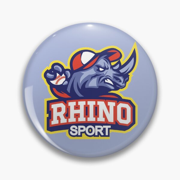 Item preview, Rhino Baseball designed and sold by wazoosi.