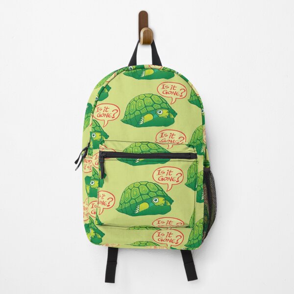 Item preview, Green turtle asking if it's good time to go out of its shell designed and sold by Zoo-co.
