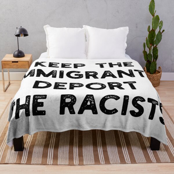 Item preview, Keep The Immigrants Deport The Racists designed and sold by MSA-42.