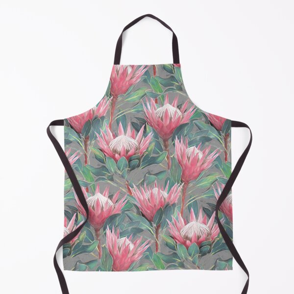 Item preview, Painted King Proteas - pink on grey designed and sold by micklyn.