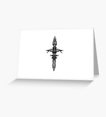 sword Greeting Card