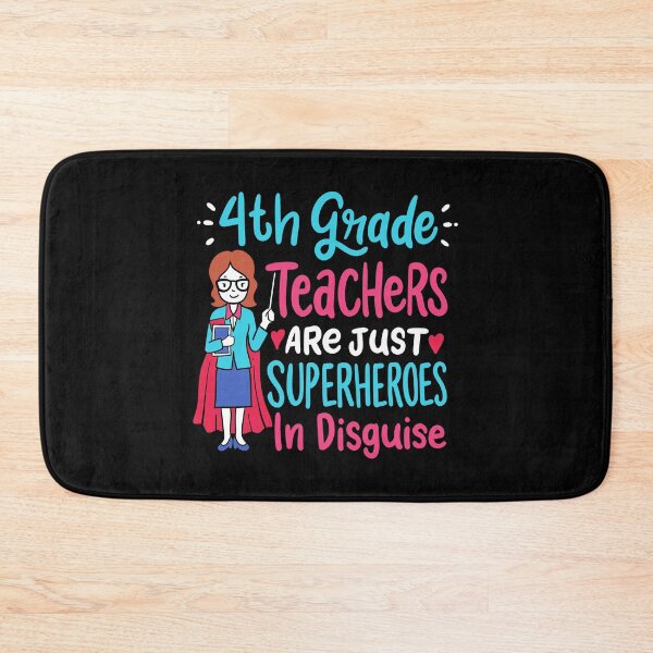 Item preview, 4th Grade Teachers Superheroes In Disguise Gift designed and sold by haselshirt.
