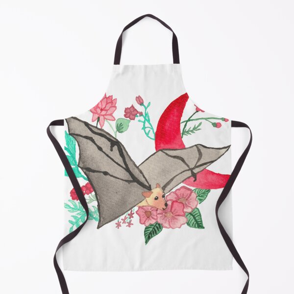 Item preview, Bat at Blood Moon, white designed and sold by Sonderblume.