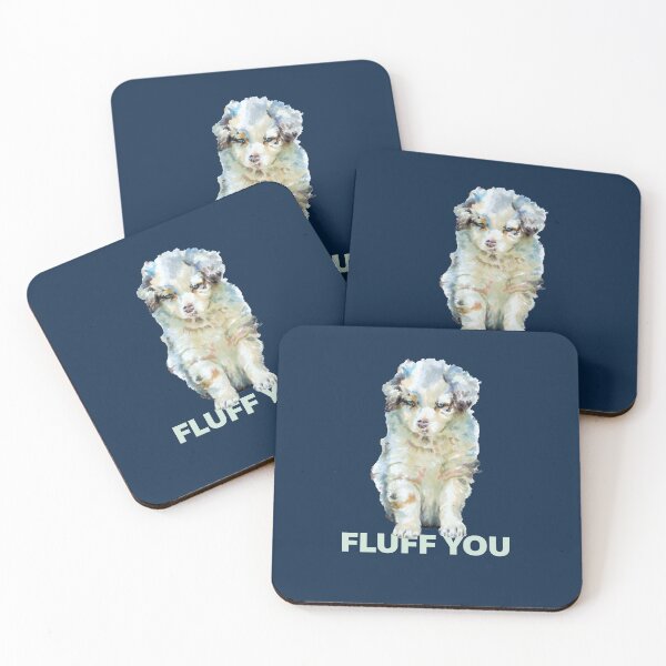 Item preview, Funny Fluff You Australian Shepherd Dog designed and sold by Miriam Steinau.