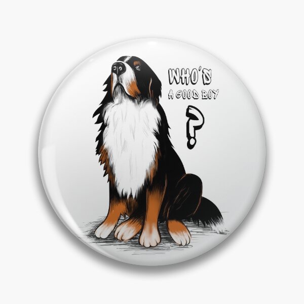 Item preview, who's a good boy? designed and sold by NOSYMICE.