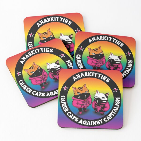 Item preview, AnQueer Kitties (reup) designed and sold by Anarcha-Maenad.