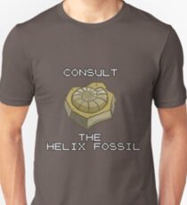CONSULT THE HELIX FOSSIL Unisex T-Shirt